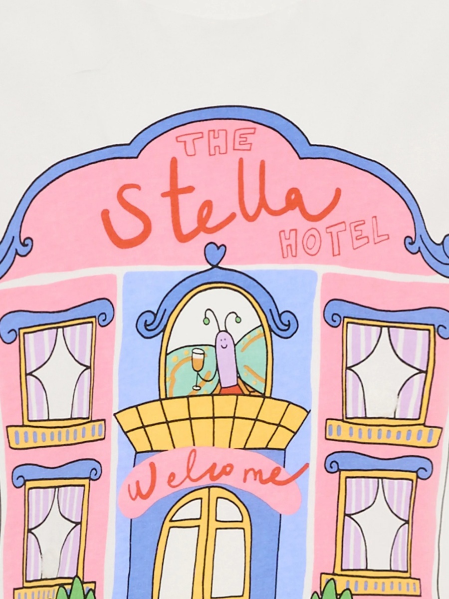Tricou Stella McCartney alb - Img 3