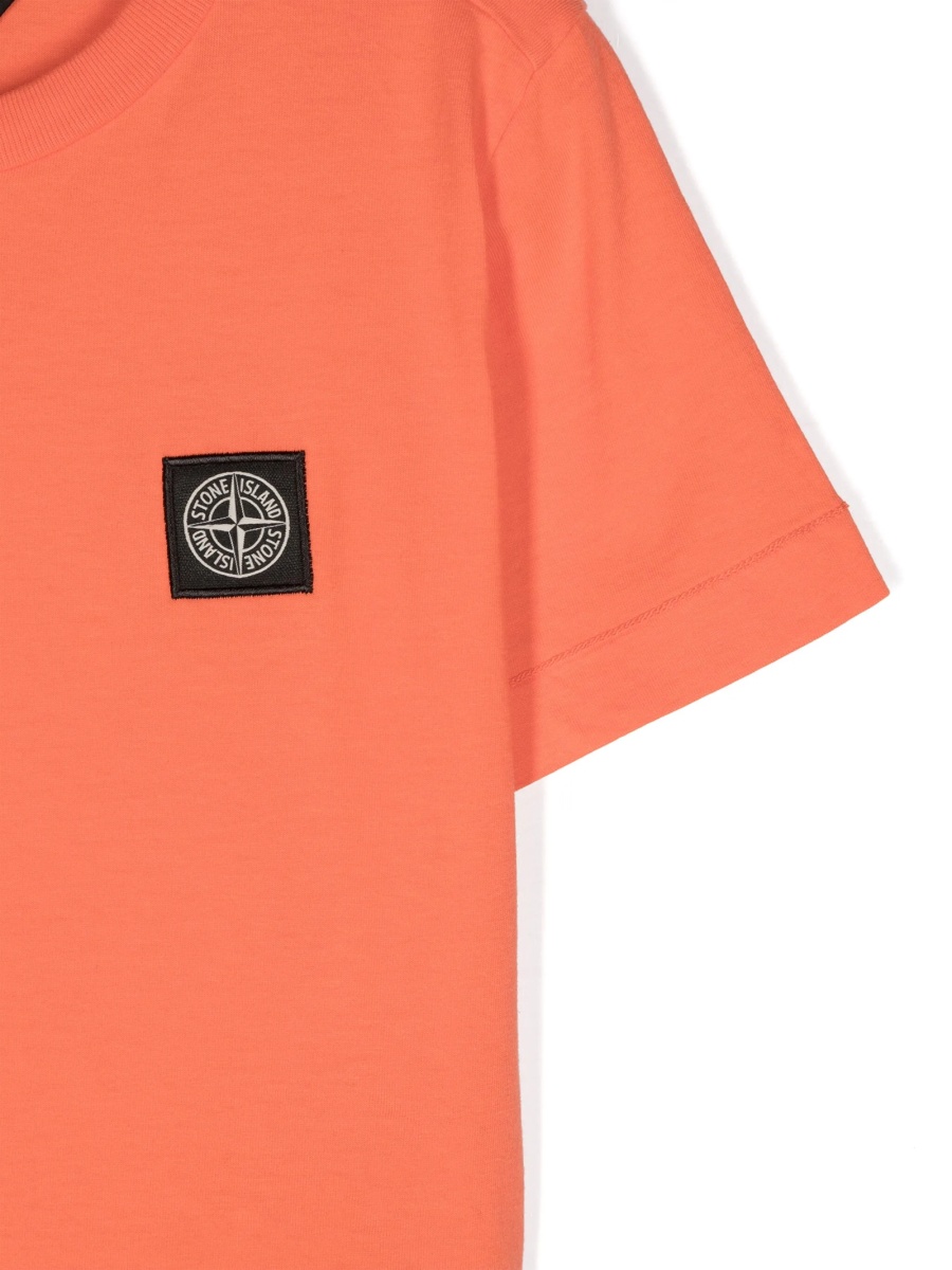 Tricou Stone Island portocaliu - Img 3