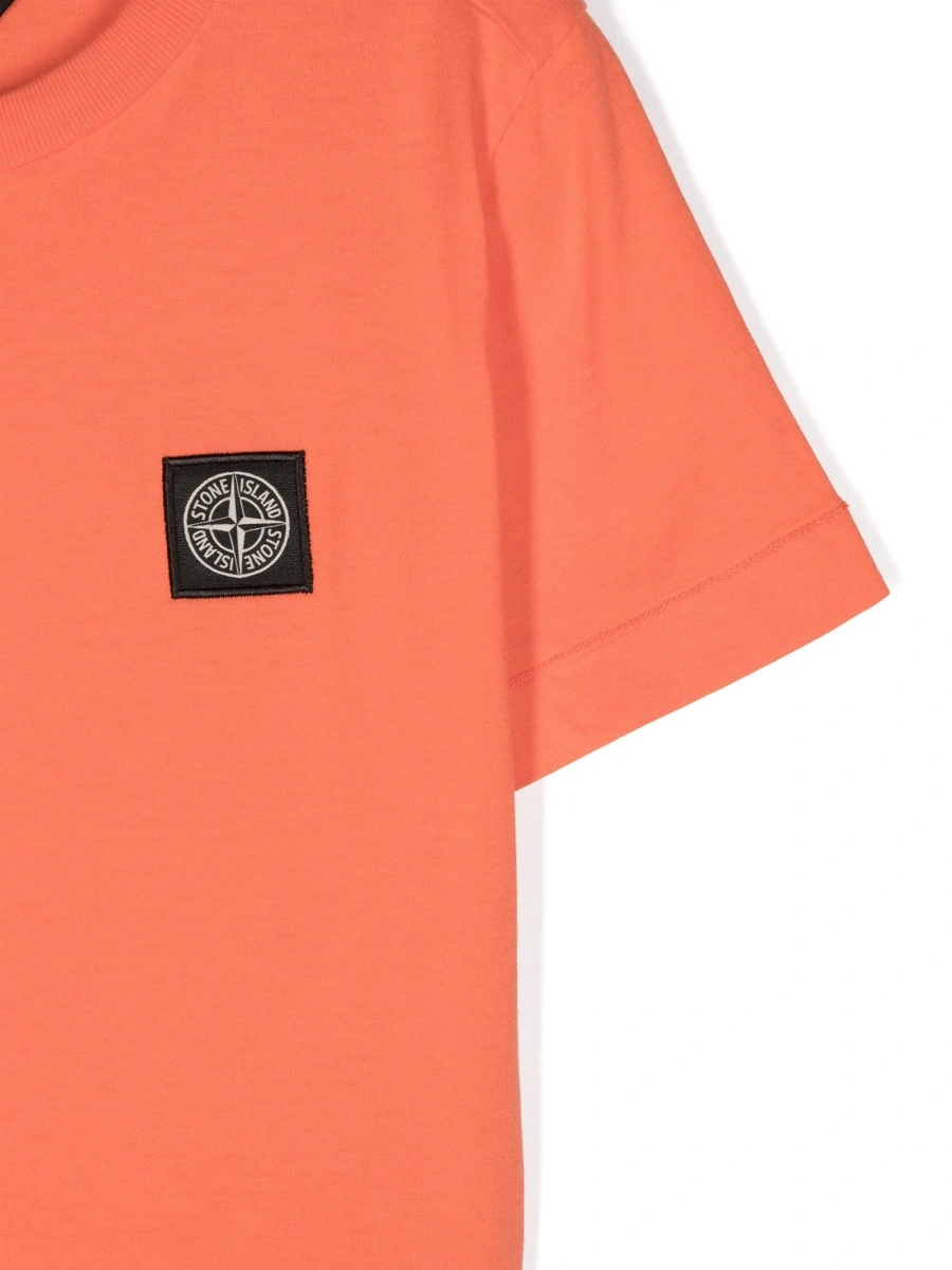 Tricou Stone Island portocaliu - Img 3