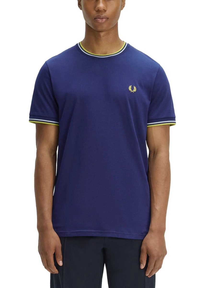 Tricou T-Shirt Con Doppia Riga - Img 3