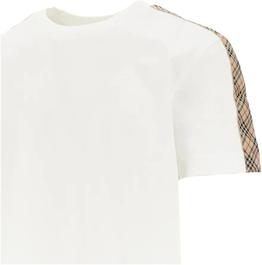 Tricou T-shirt with Check trimmings - Img 2
