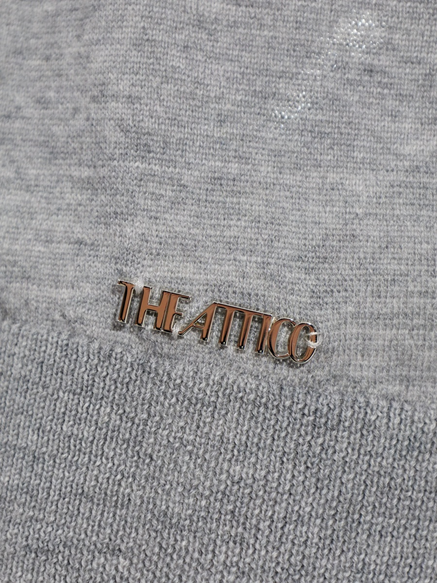 Tricou THE ATTICO gri - Img 5