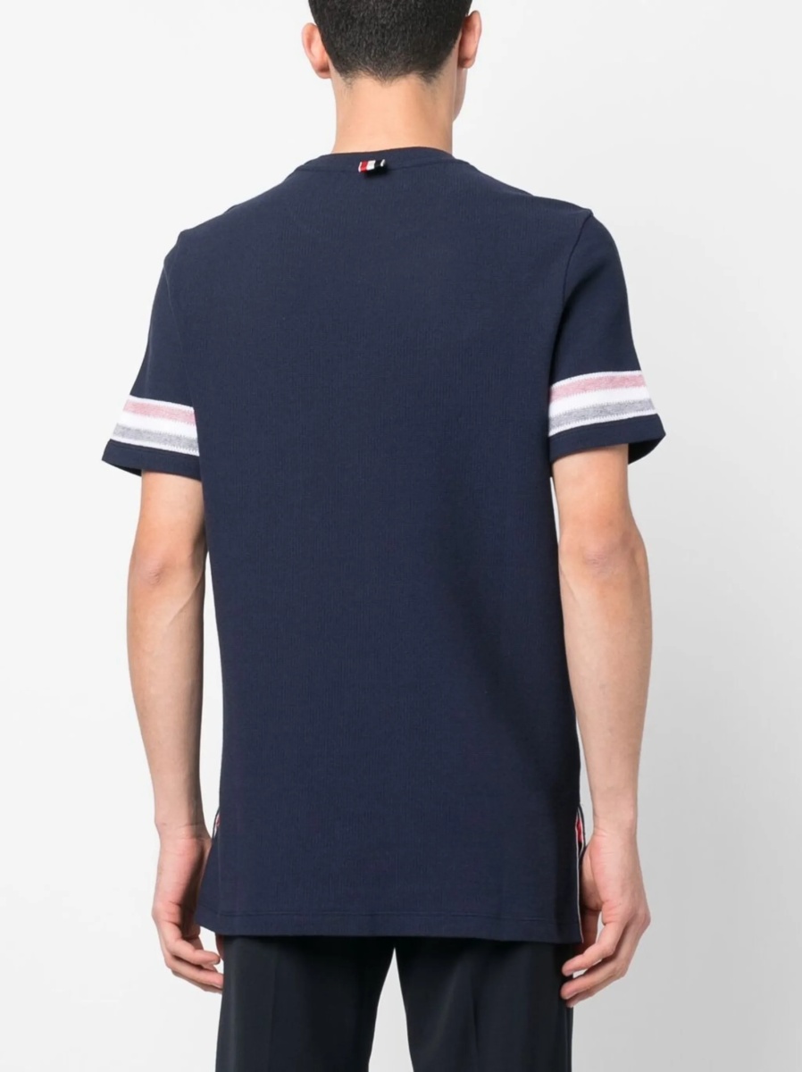 Tricou Thom Browne albastru - Img 4