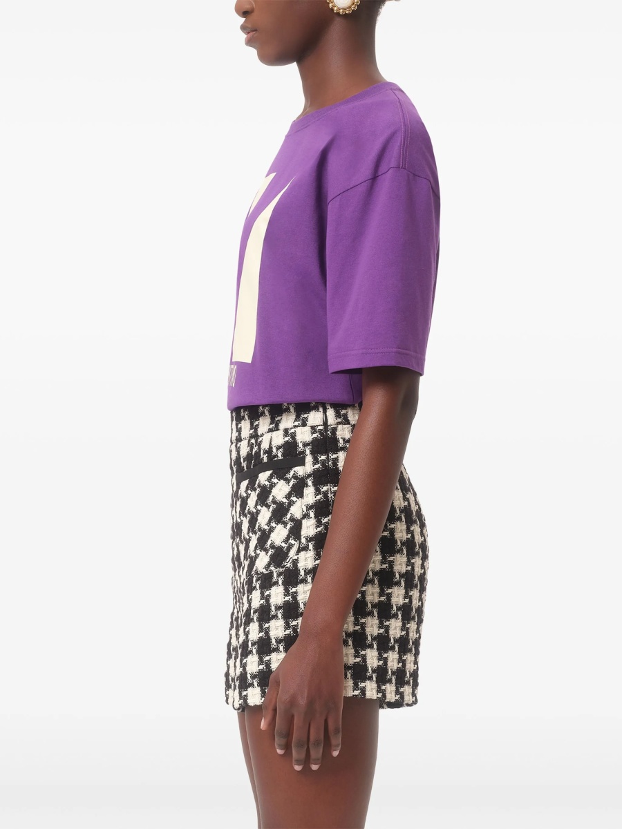 Tricou Valentino Garavani violet - Img 5