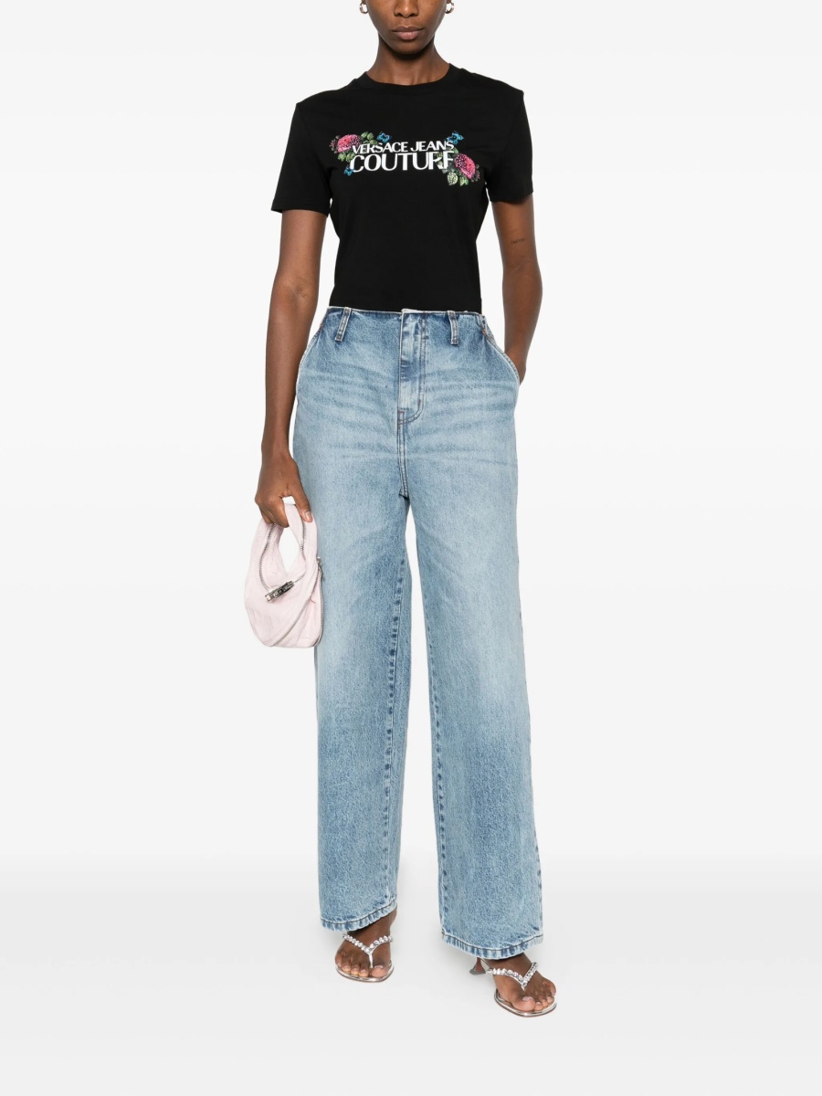 Tricou Versace Jeans Couture negru - Img 2