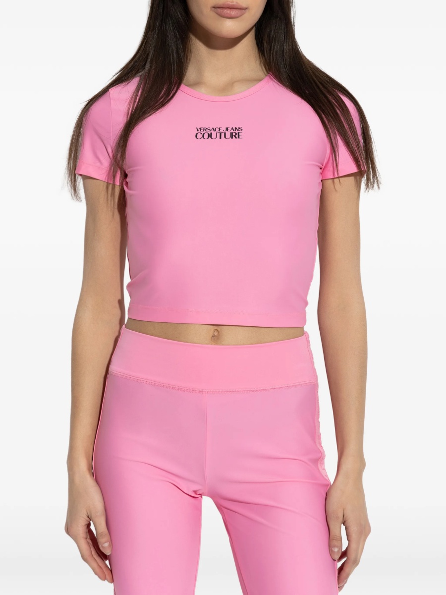 Tricou Versace Jeans Couture roz - Img 3