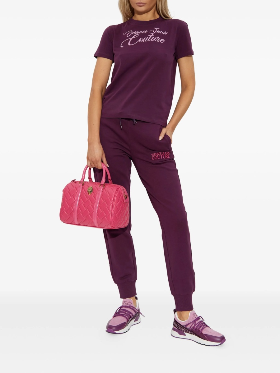 Tricou Versace Jeans Couture violet - Img 2