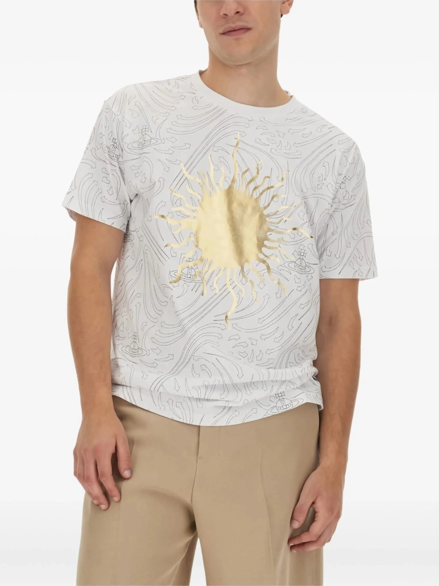 Tricou Vivienne Westwood alb - Img 3