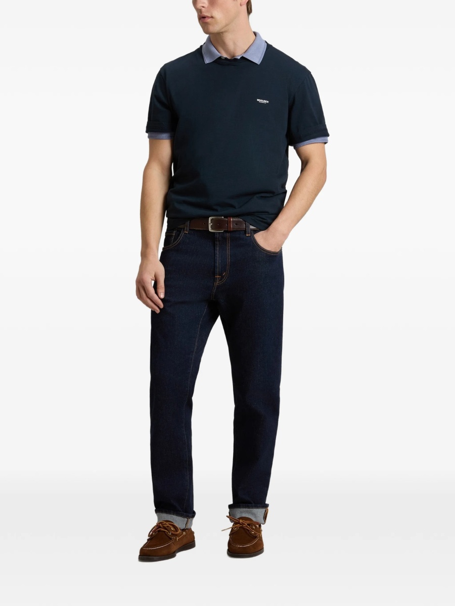 Tricou Woolrich albastru - Img 2