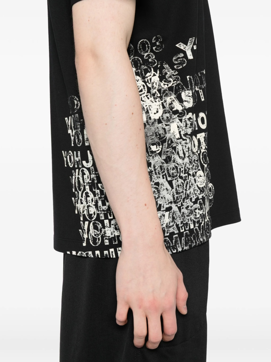 Tricou Y-3 negru - Img 5