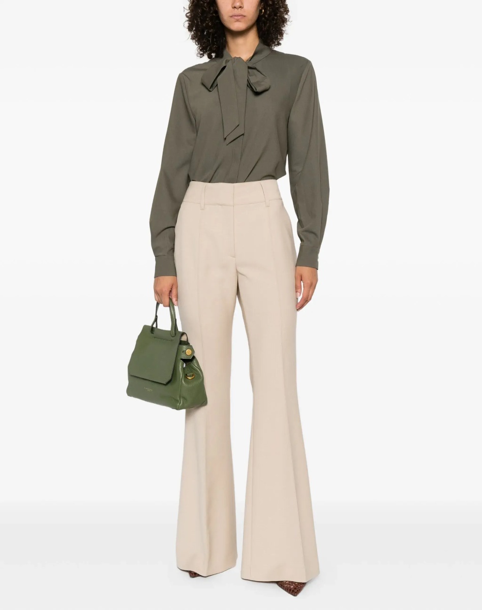 Twill Shirt With Bow - Img 2