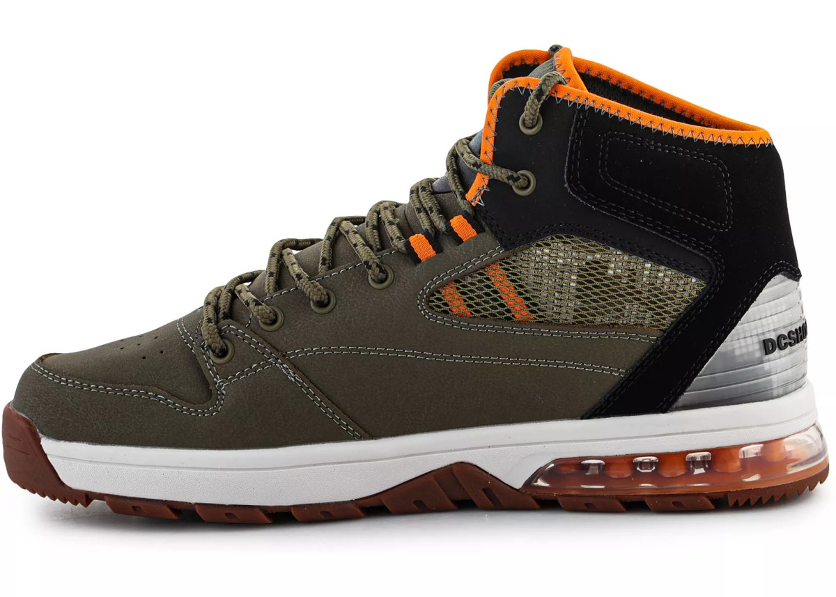 Versatile Hi WR Olive Black Skate Trainers - Img 4