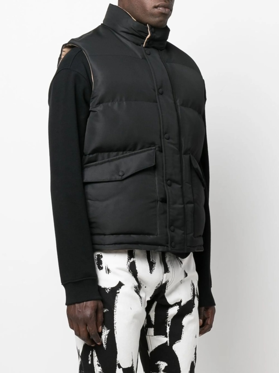 Vesta Alexander McQueen neagra din polyester - Img 4