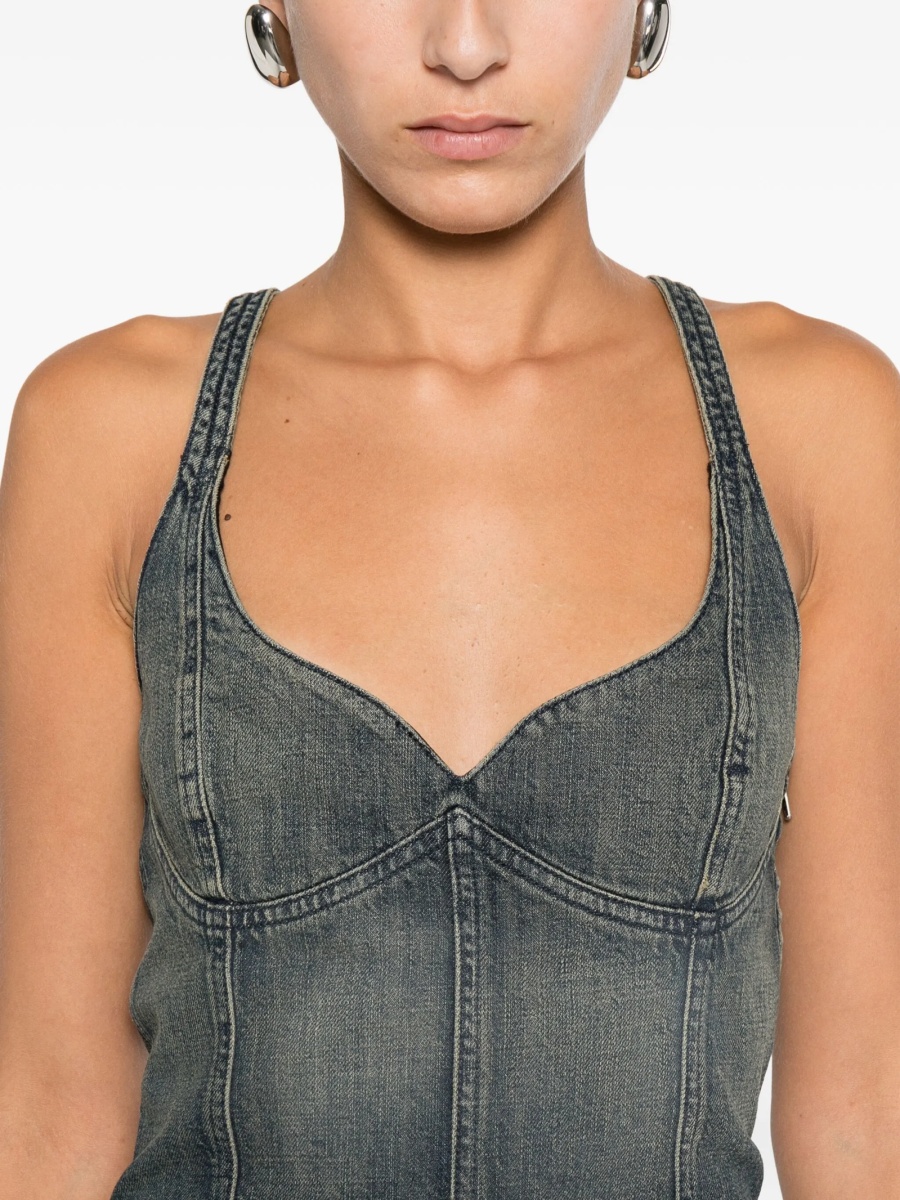 Vesta Max Mara albastra - Img 5