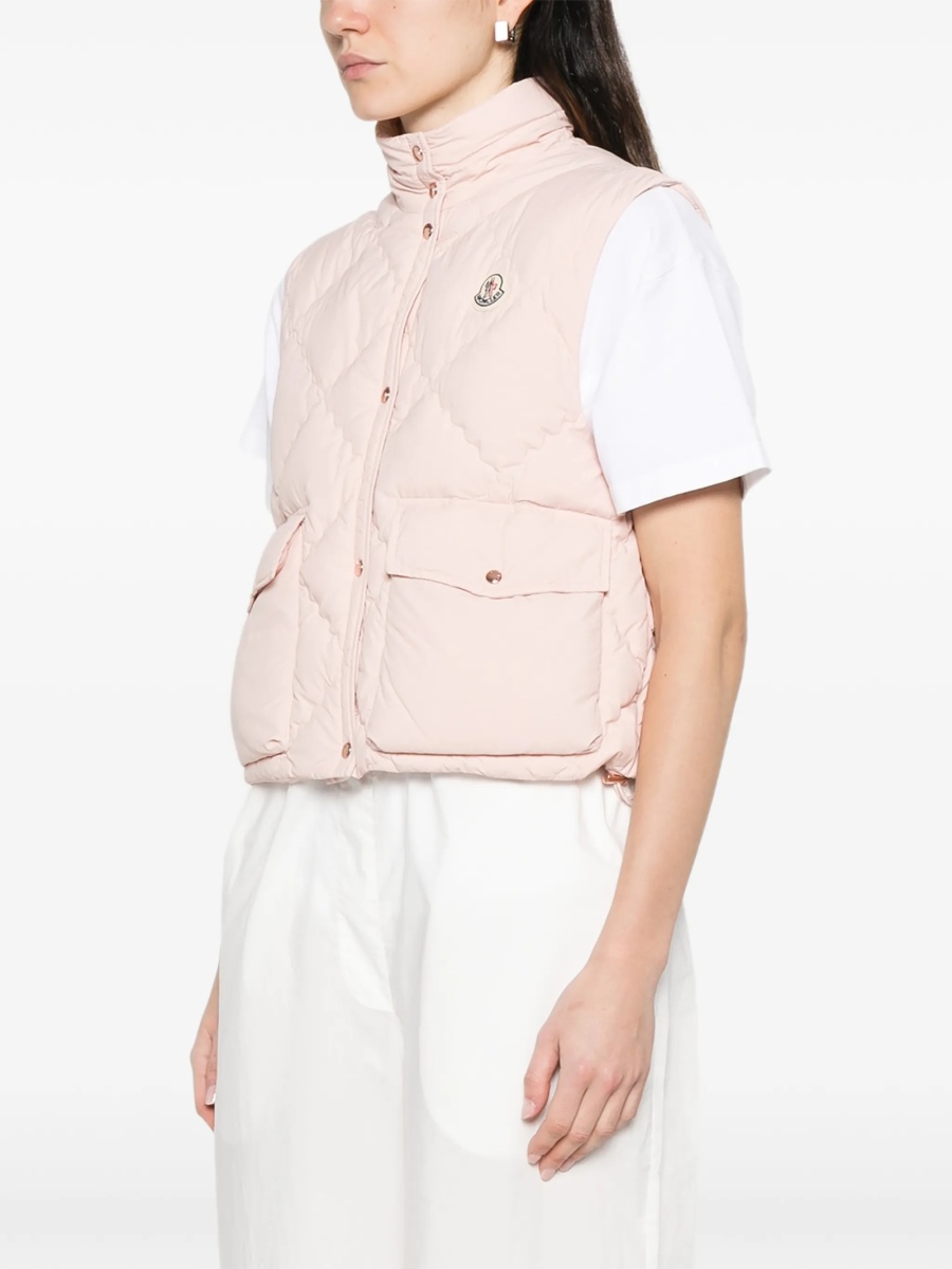 Vesta Moncler roz din poliamida - Img 3