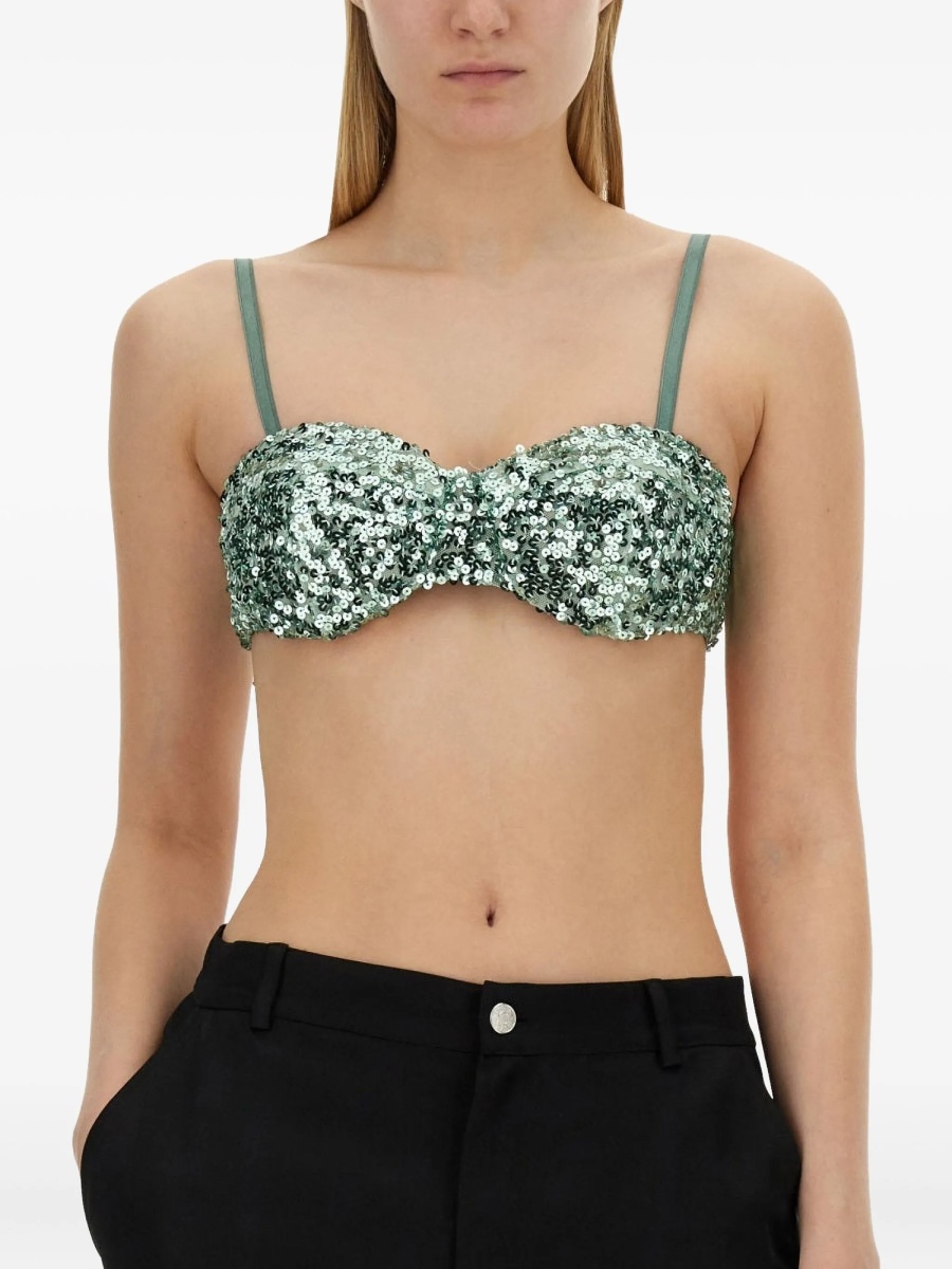 Vesta MOSCHINO JEANS verde - Img 4
