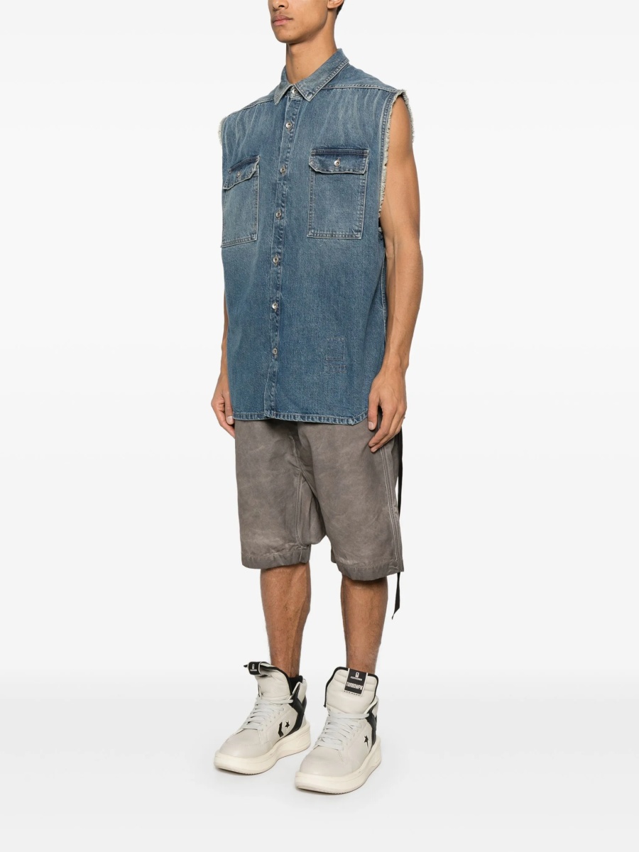 Vesta Rick Owens albastra - Img 3
