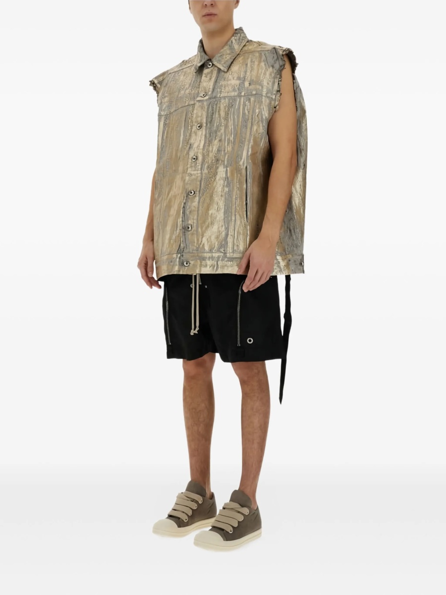 Vesta Rick Owens aurie din bumbac - Img 2