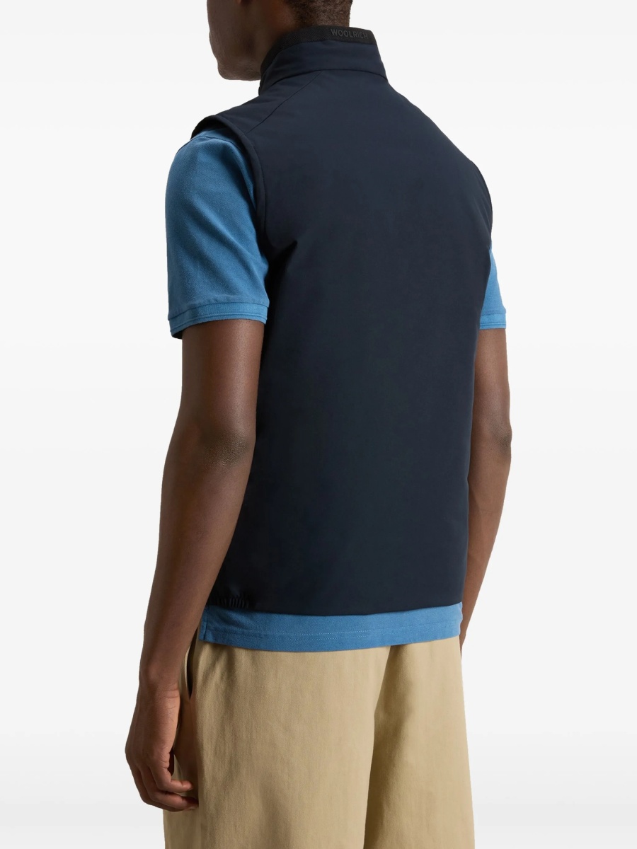 Vesta Woolrich albastra din polyester - Img 4