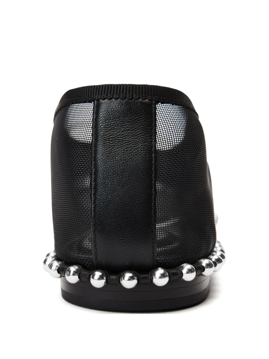 Balerini Alexander Wang negri din nylon - Img 3