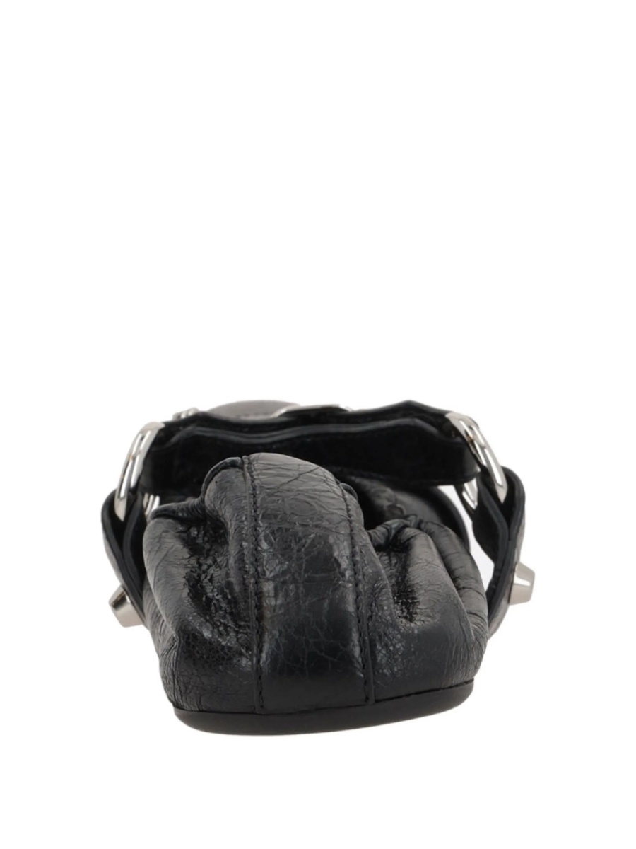 Balerini Balenciaga negri din piele - Img 3