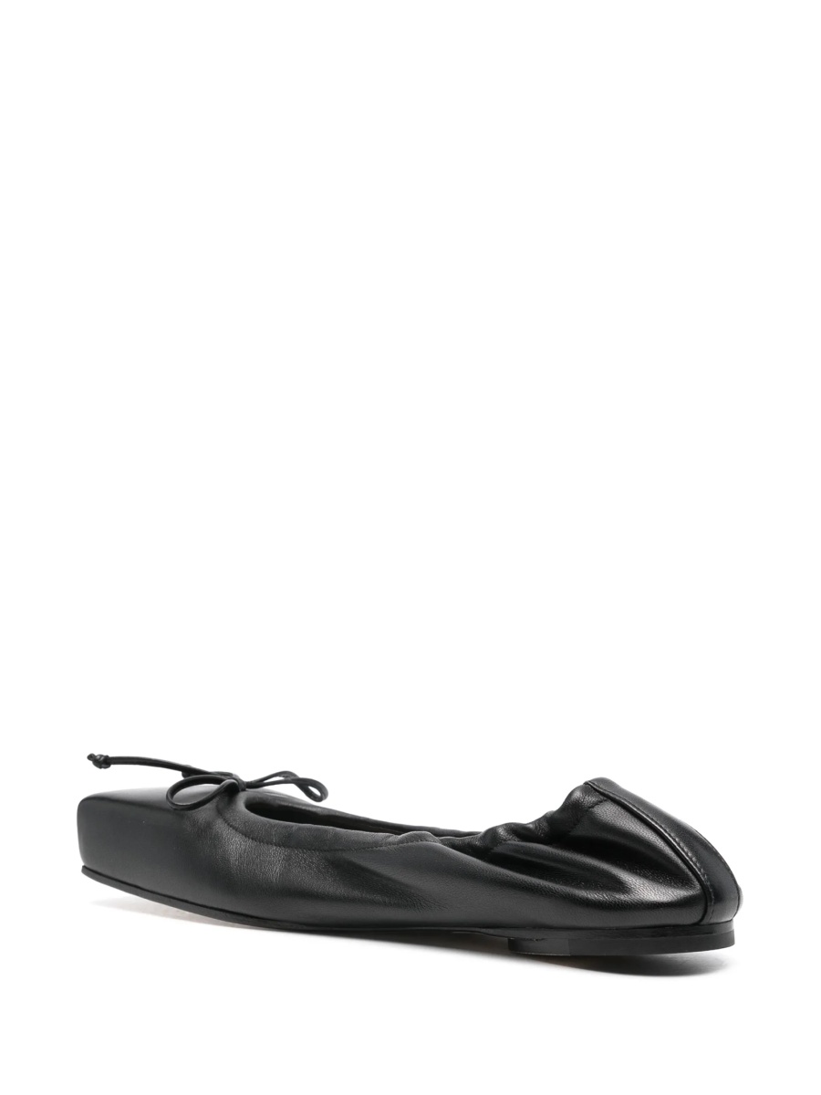 Balerini JACQUEMUS negri din piele - Img 3