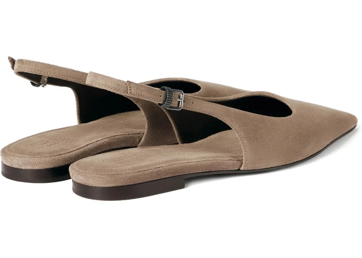 Balerini Suede Ballerinas - Img 6