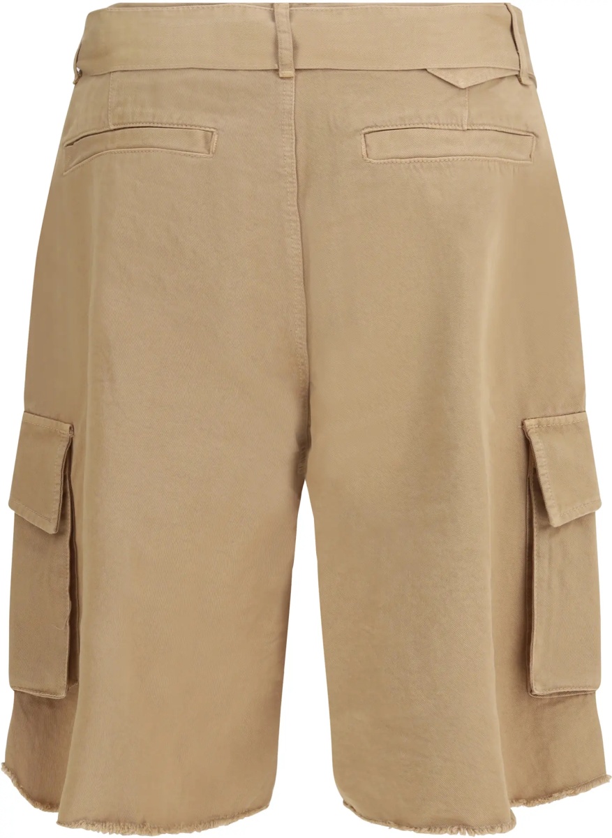 Belted button Cargo Shorts - Img 2