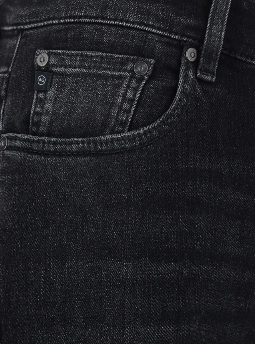 Blugi Ag Jeans gri din denim - Img 3