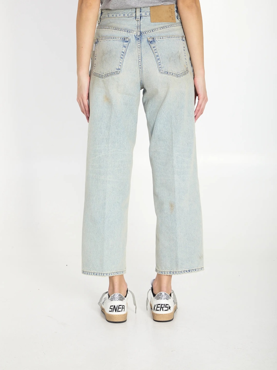 Blugi Betty Soft Stained Sky Denim Pants - Img 4