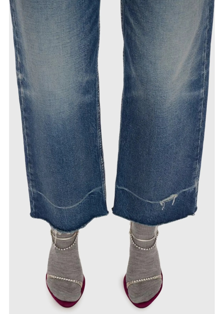 Blugi Bootcut Denim Jeans - Img 4