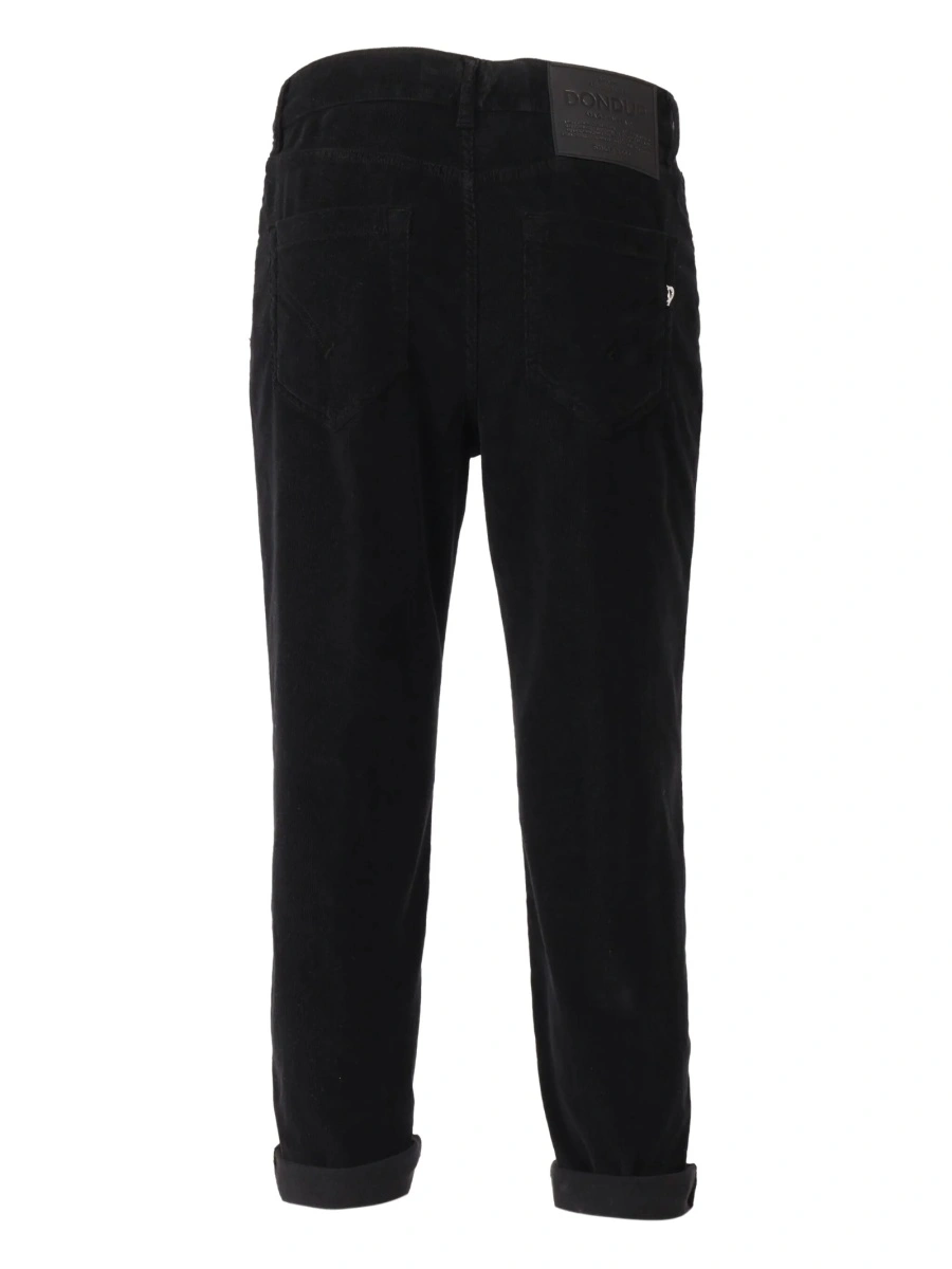 Blugi boyfriend Dondup negri - Img 2