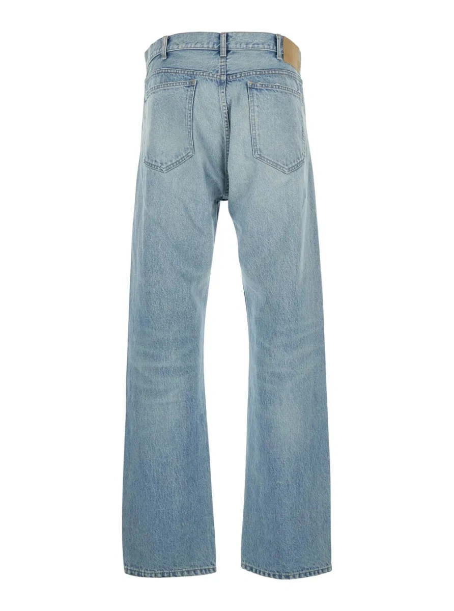 Blugi Céline albastri din denim 'Kurt' - Img 2