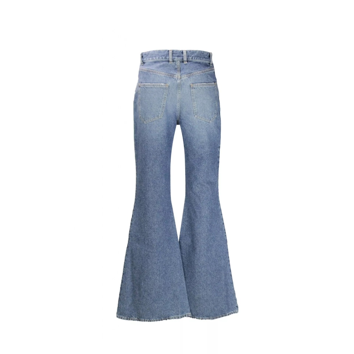 Blugi Chloe' Wide Leg Denim Jeans - Img 2
