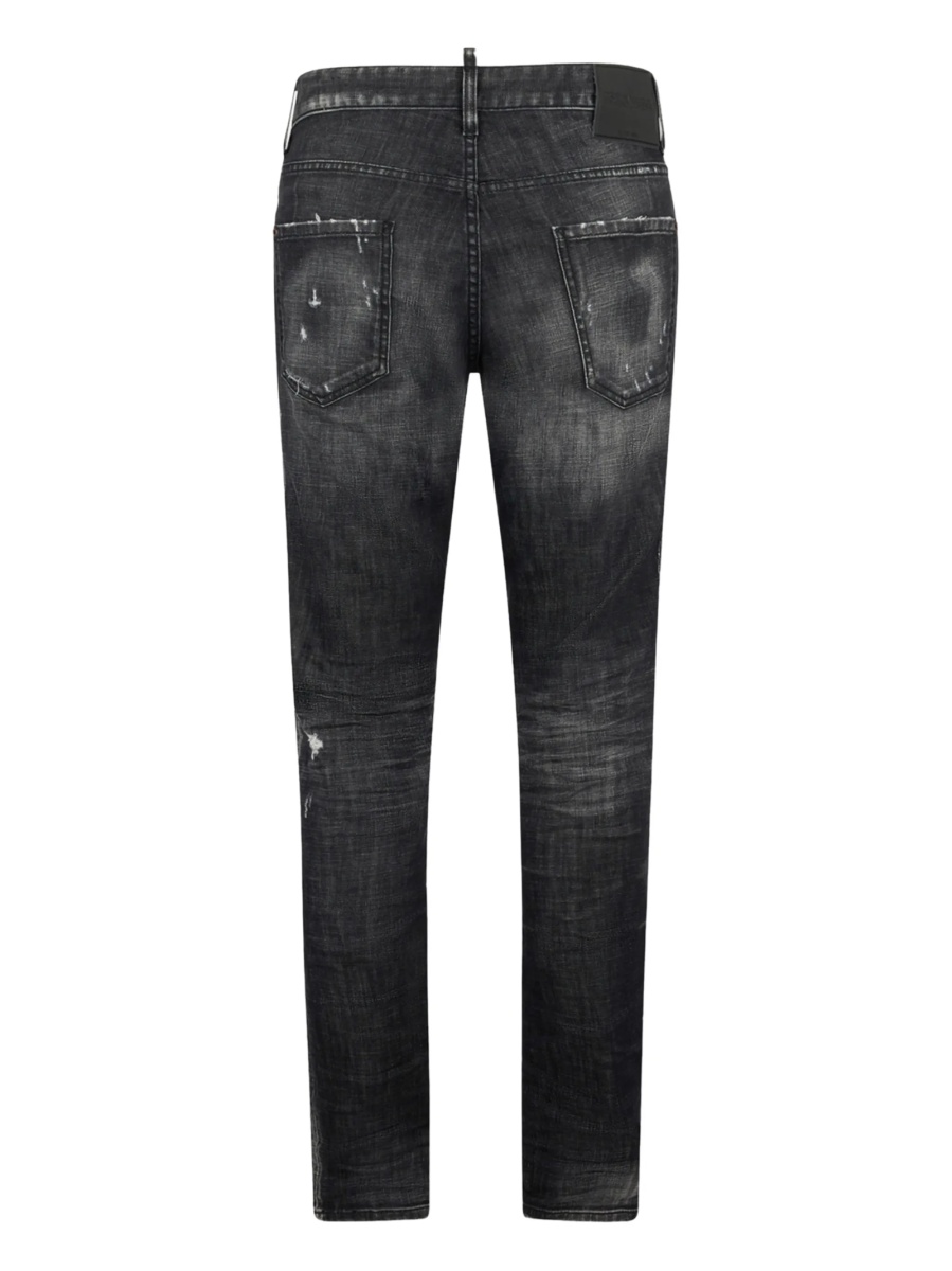 Blugi drepti DSQUARED2 negri - Img 2