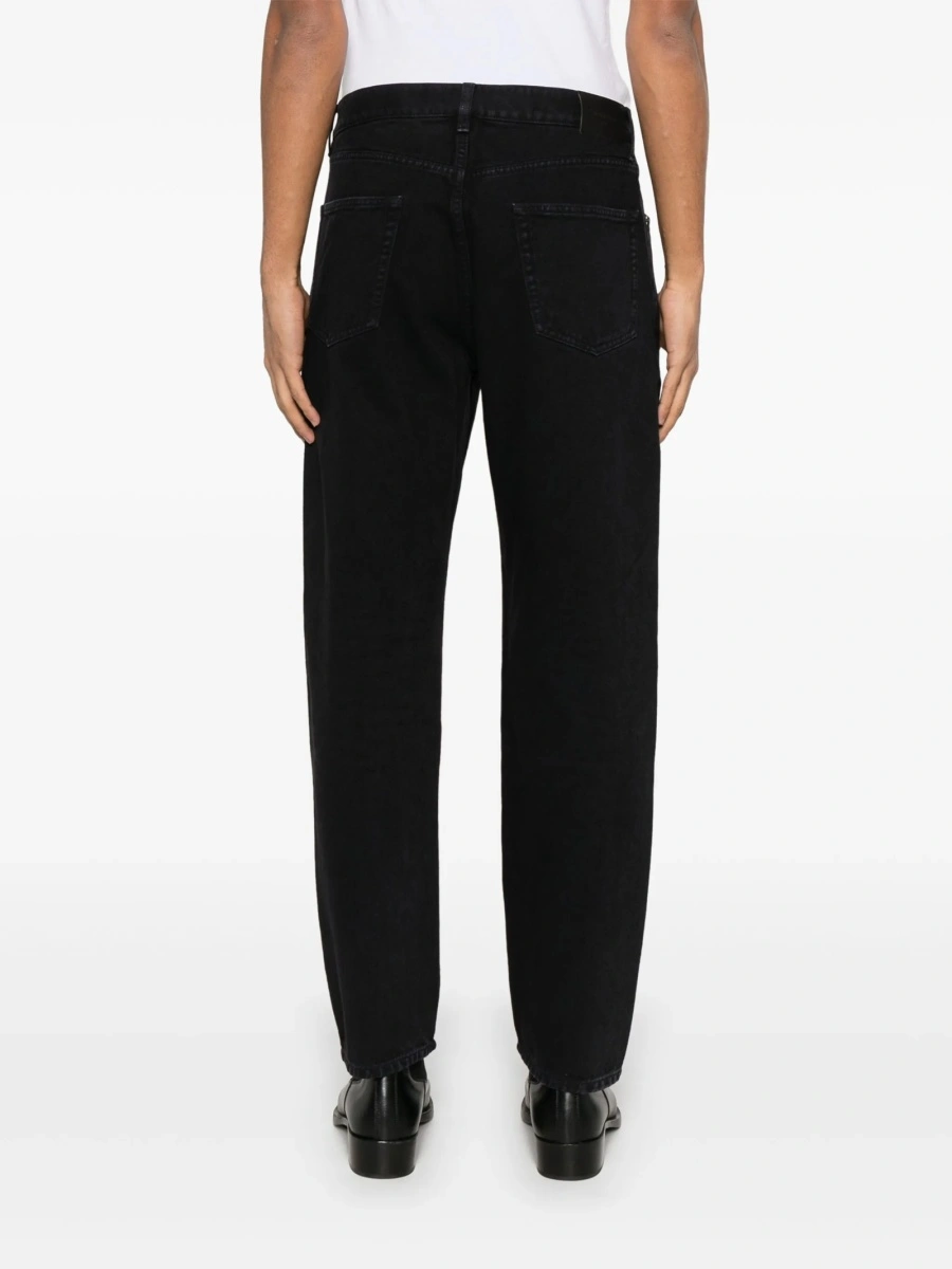 Blugi drepti Saint Laurent negri - Img 4