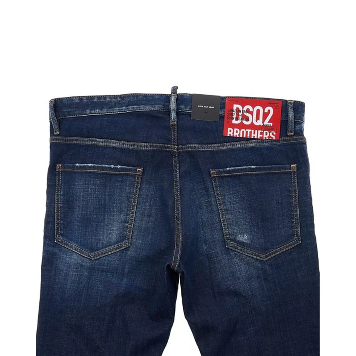 Blugi Dsquared2 Cotton Denim Jeans - Img 3