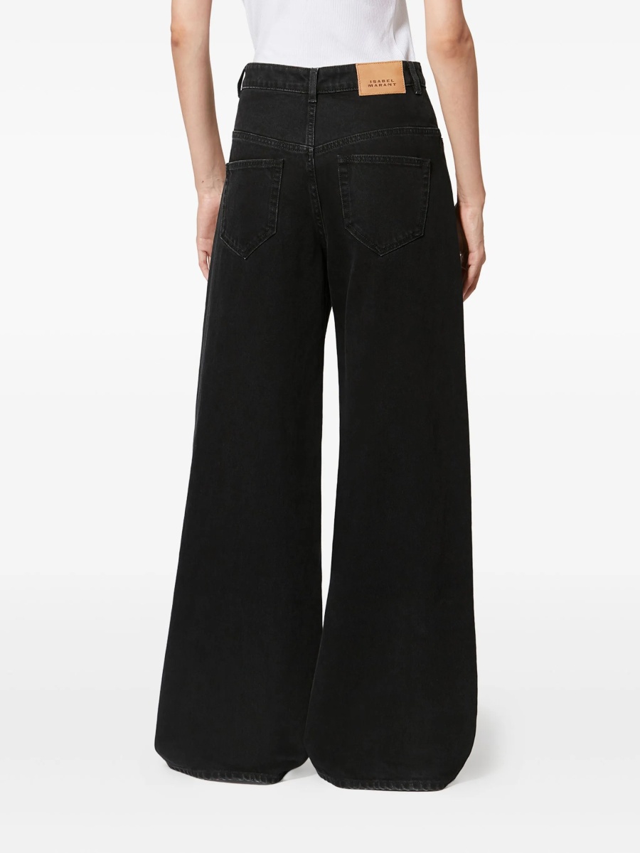 Blugi evazati Isabel Marant negri - Img 4
