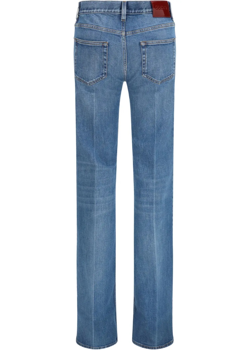 Blugi Flare stretch cotton Jeans - Img 4