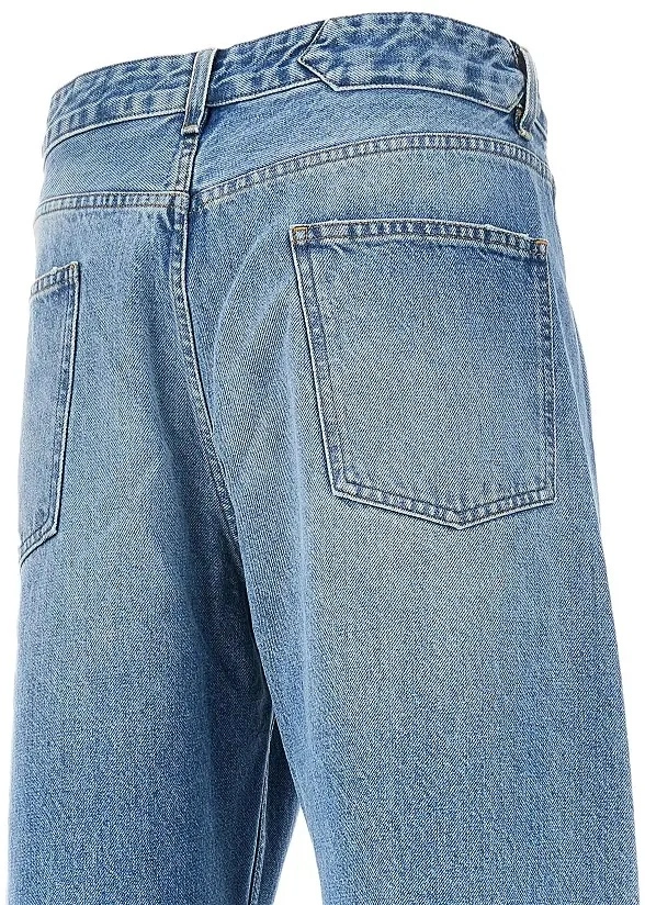 Blugi JACQUEMUS albastri din denim 'Mirada' - Img 4