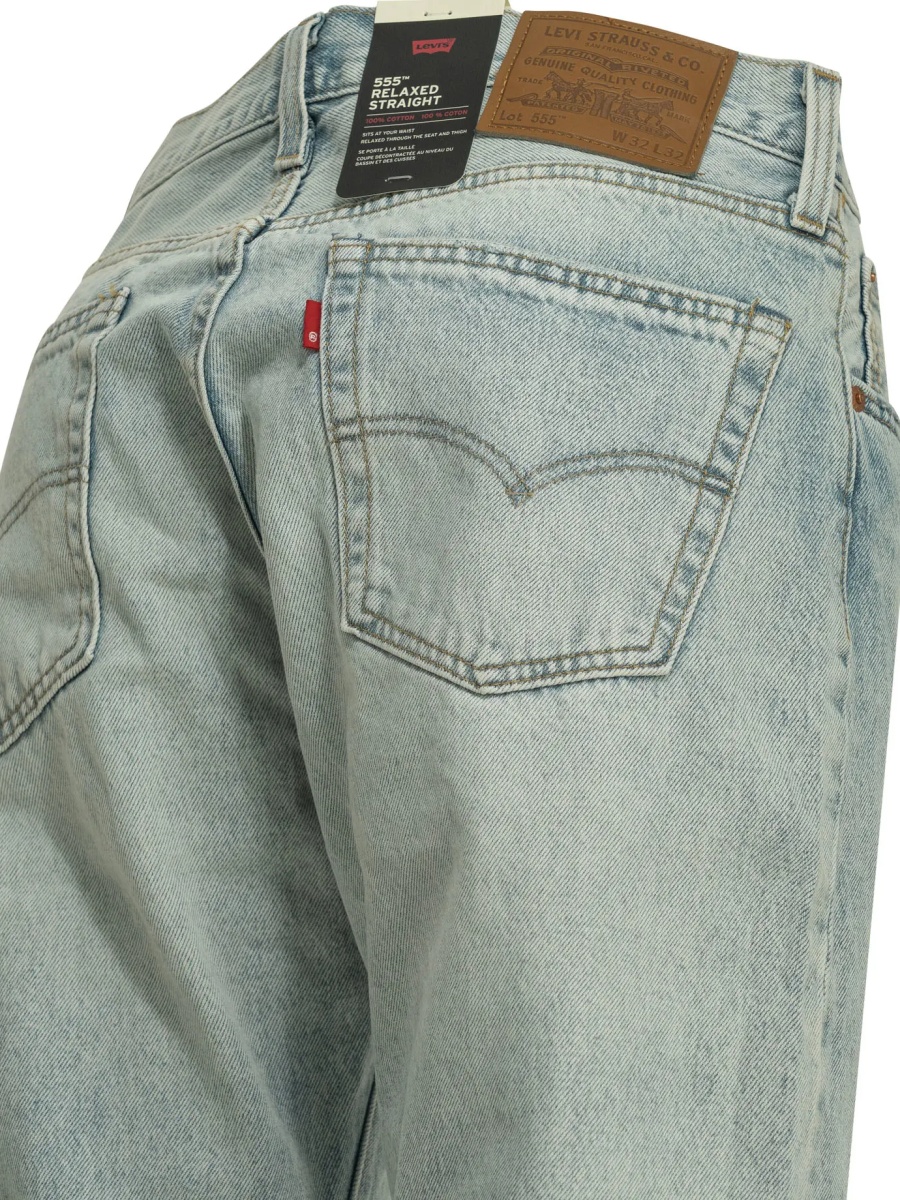 Blugi Levi's® "555™ Relaxed Straight" Straight Leg Jeans - Img 4