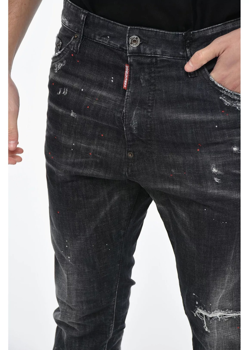 Blugi Long Crotch Fit Denims With Coated Cotton Cuffs 16Cm* - Img 3