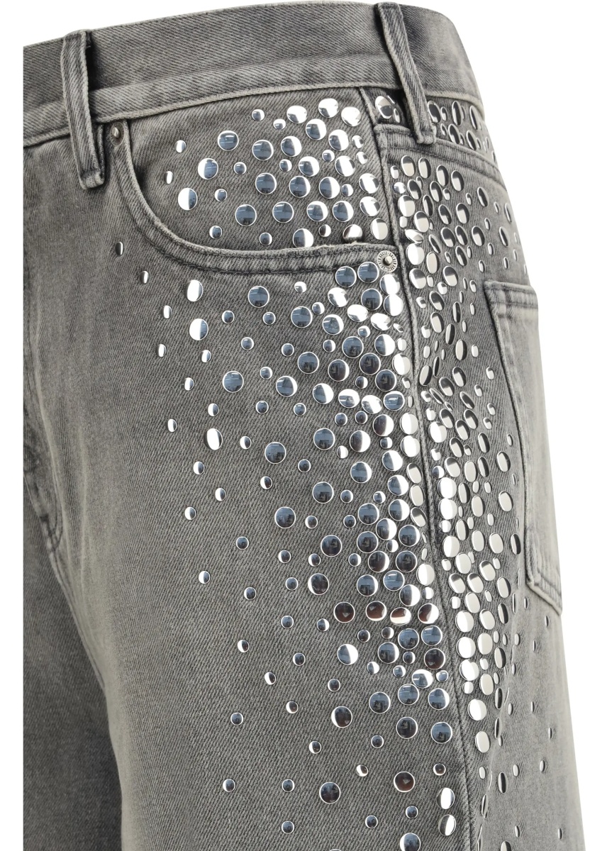 Blugi Melody stud degraded Jeans - Img 3