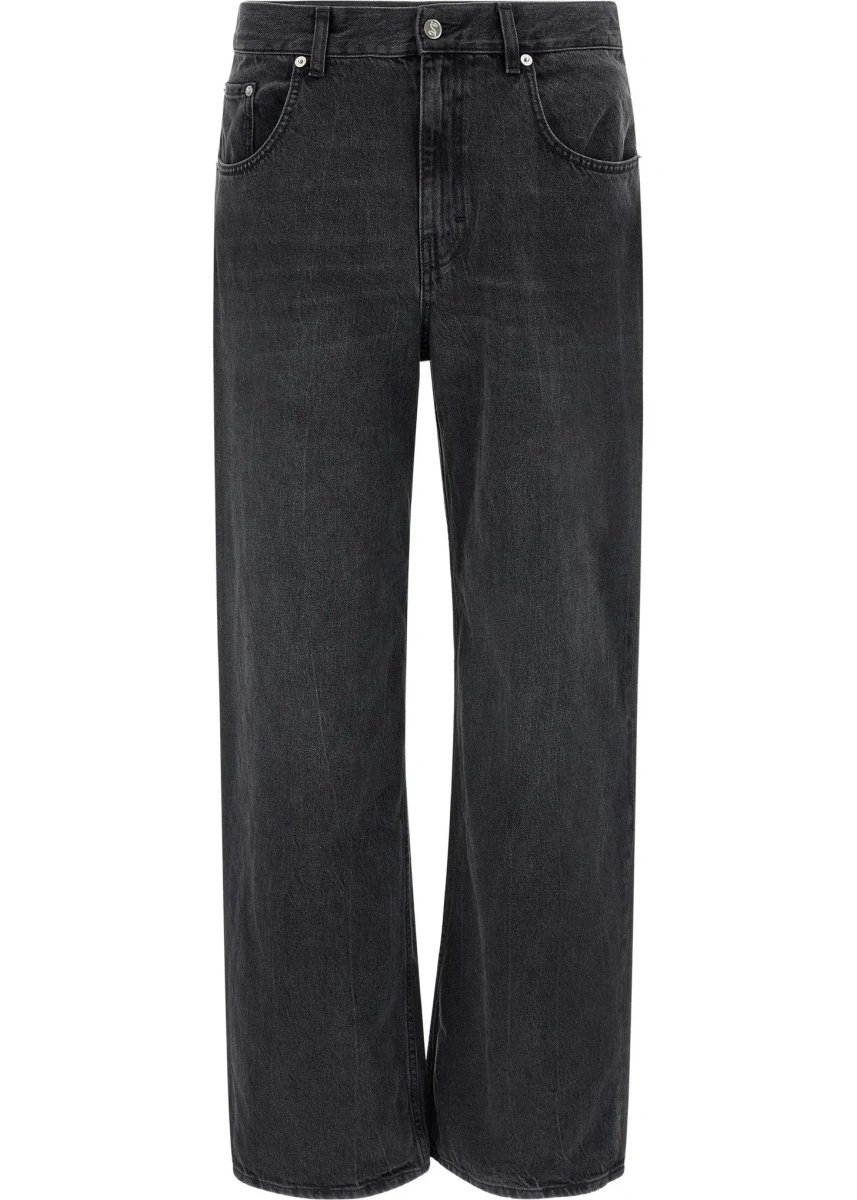 Blugi Relaxed Cut straight leg Jeans - Img 7