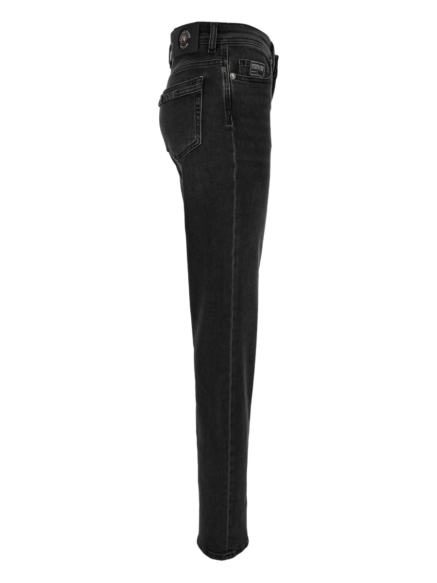 Blugi Skinny Versace Jeans Couture negri - Img 3