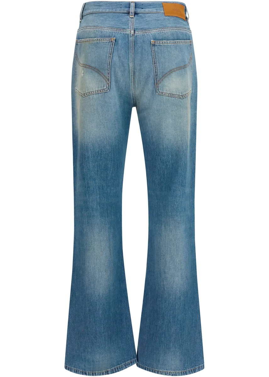 Blugi Slash flared distressed Jeans - Img 2