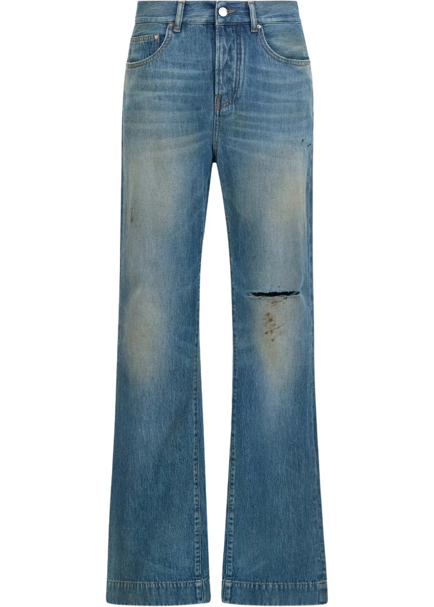 Blugi Slash flared distressed Jeans - Img 5