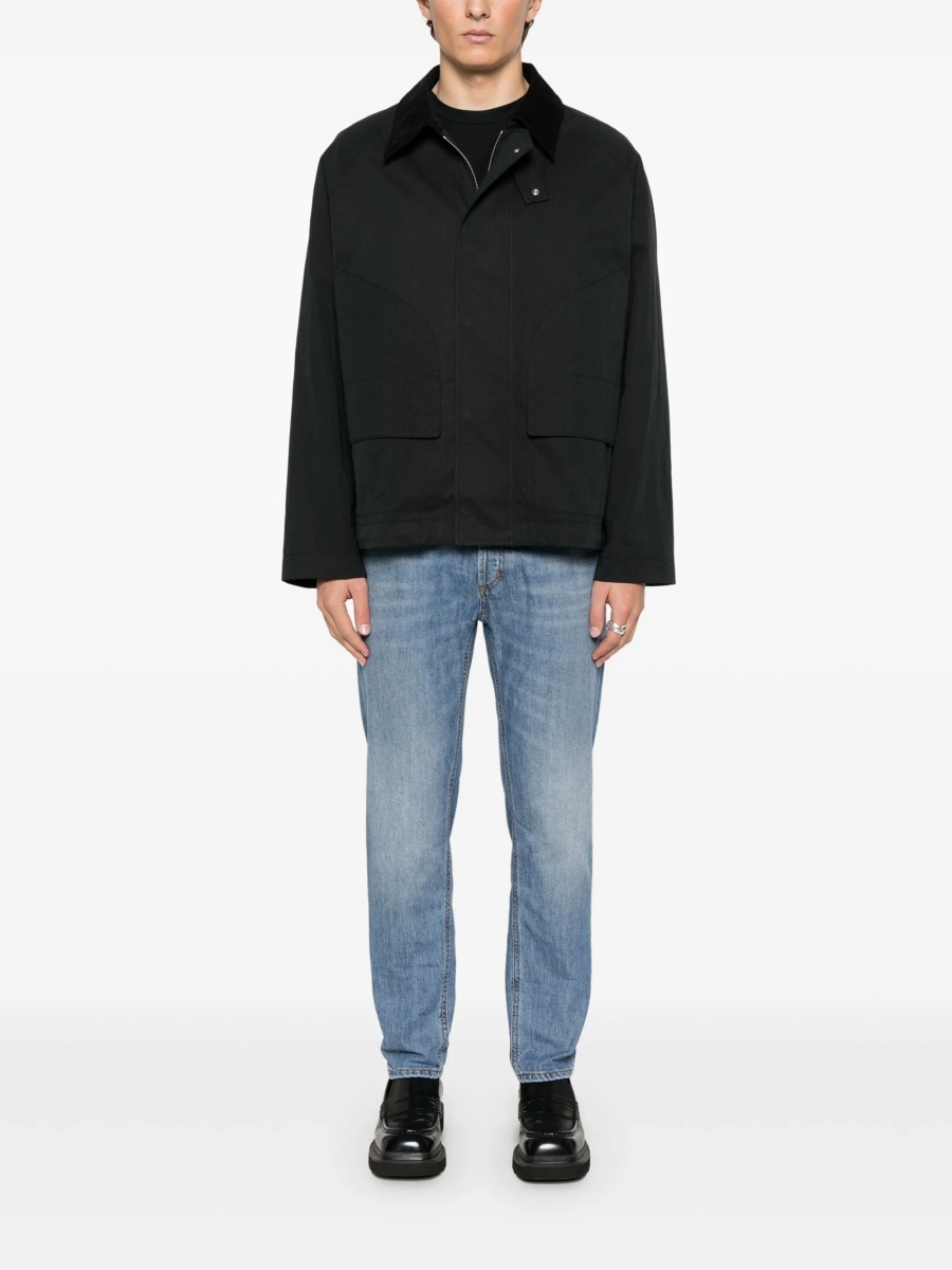 Blugi slim fit Dondup albastri - Img 2