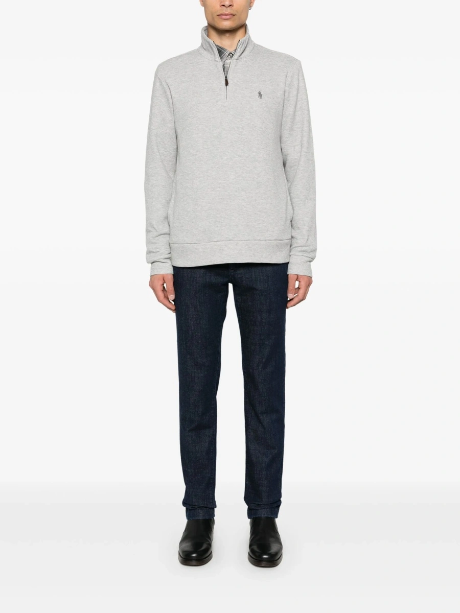 Blugi slim fit Jacob Cohen albastri - Img 2