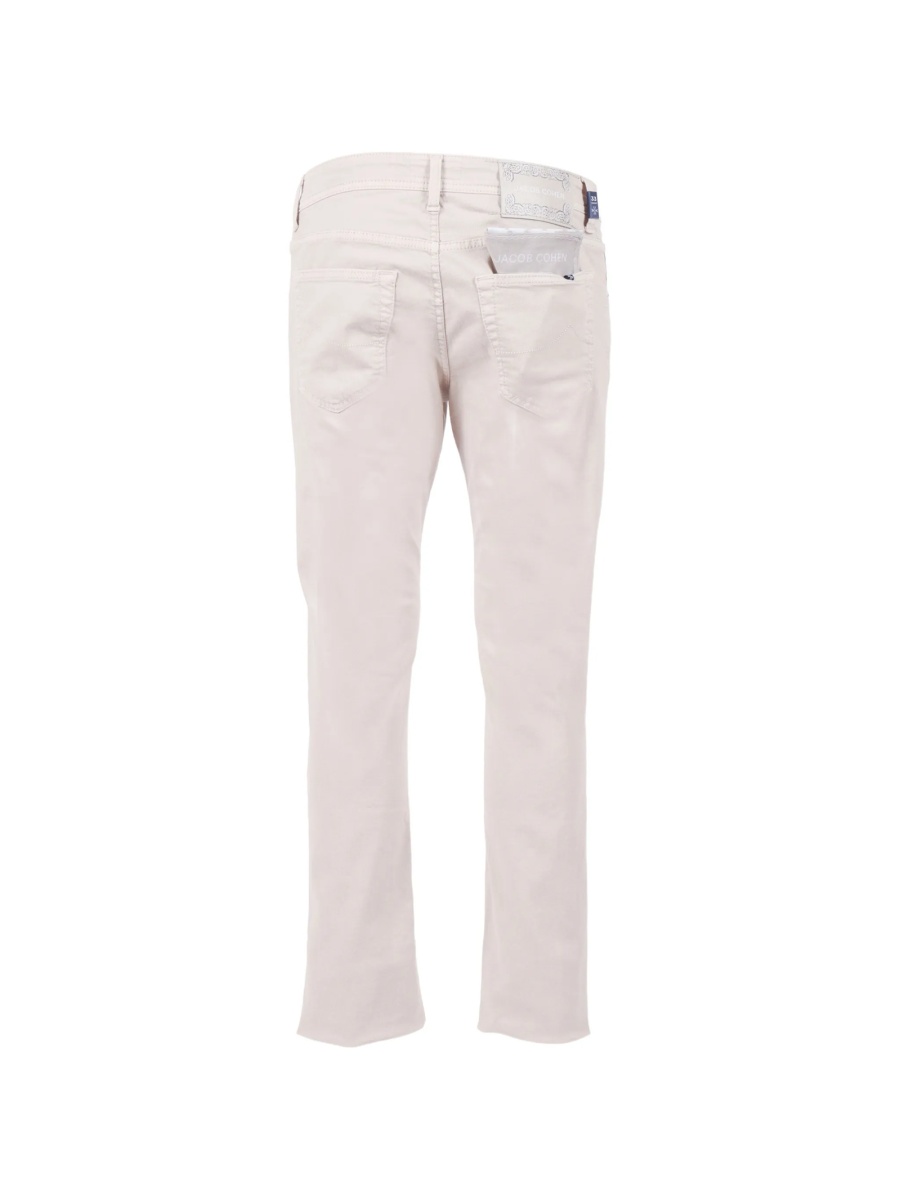 Blugi slim fit Jacob Cohen neutri - Img 2